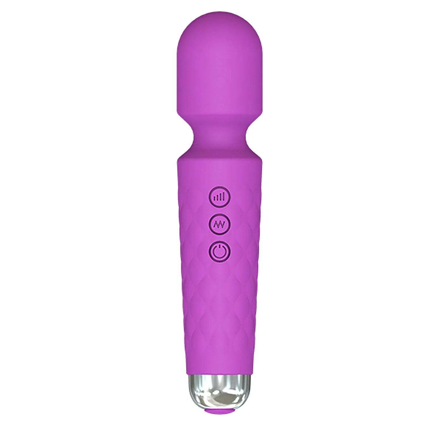 Wand Massager Vibrator with 8 Speeds 20 Vibration Modes, Personal Massager Adult Sex Toys for Women-Purple